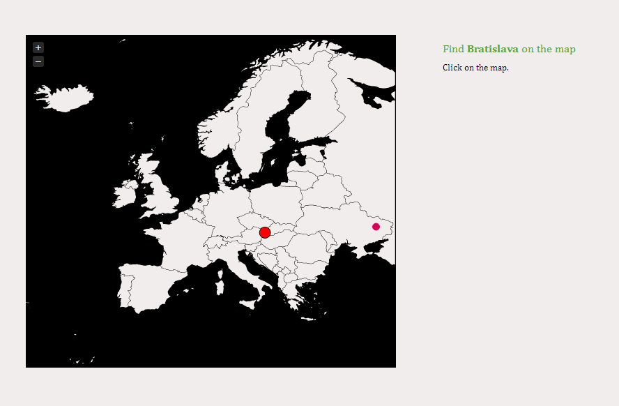 Find on map WWBB: Find on the map question